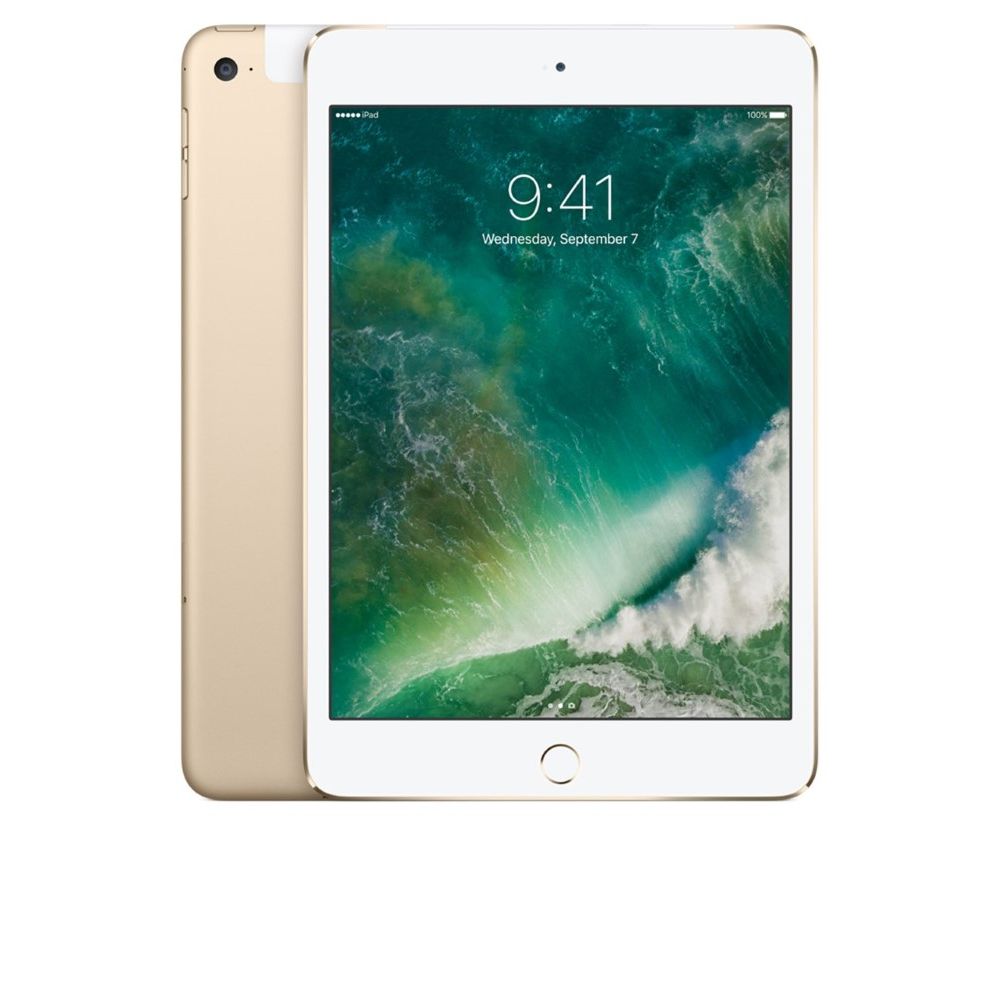 Apple iPad Mini 4 128GB Wi-Fi +Cellular Gold Tablet
