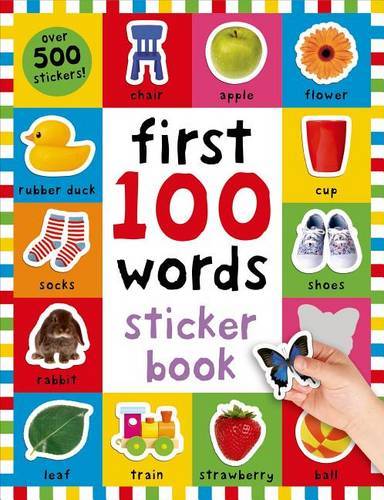 Play & Learn First 100 Words Sticker Book | Roger Priddy