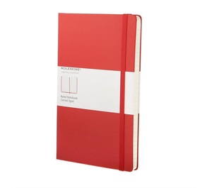 Moleskine Ruled Red Notebook Large