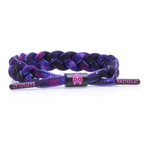 Rastaclat Galaxy Braided Men's Bracelet Purple