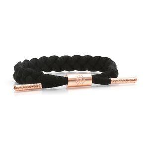 Rastaclat Lauryn Braided Women's Bracelet Black/LT Peach Gold