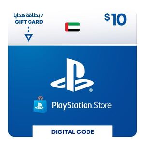 Sony PlayStation Network Wallet Top Up 10 USD - (UAE) (Digital Code)