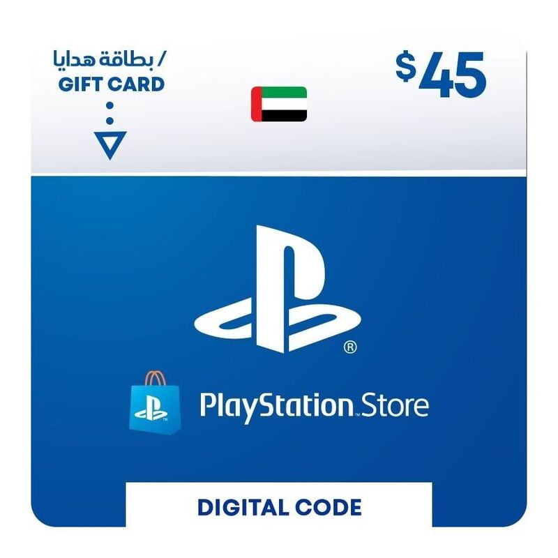 Sony PSN PlayStation Network Wallet Top Up 45 USD - (UAE) (Digital Code)