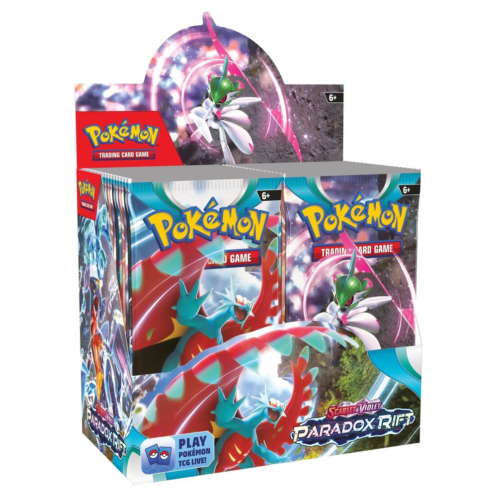 Pokemon TCG Scarlet & Violet 4 Paradox Rift Booster Box Sealed (Includes 36 Boosters)