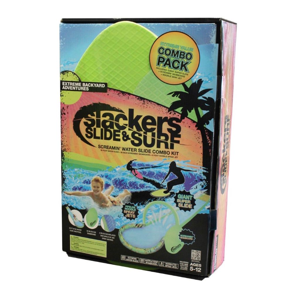 Slackers Screamin 30 Water Slide Combo Kit