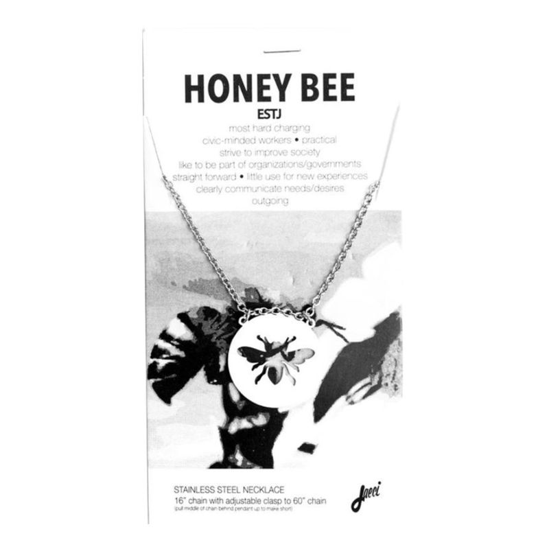 Jaeci Honey Bee Necklace Gold