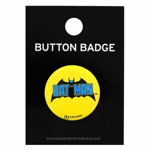 Pyramid International DC Comics Batman Retro Logo 25mm Badge