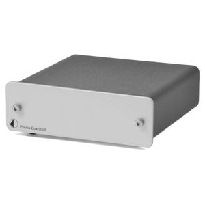 Pro-Ject Phono Box USB Silver MM/MC Phono Pre-Amp With Line & USB Outputs