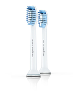 PHILIPS Sonicare Sensitive Standard White Sonic Toothbrush Heads (2 Pack)