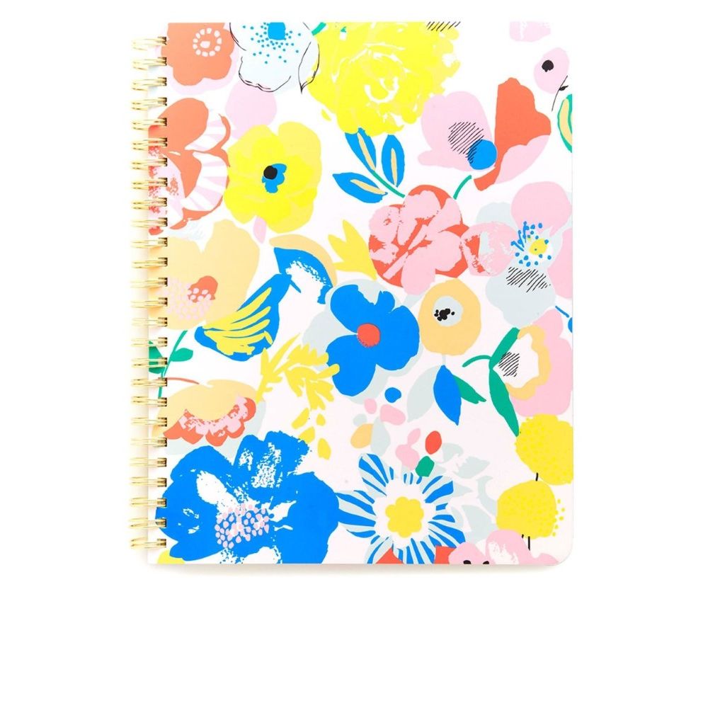 Ban.do Rough Draft Spiral Notebook Mega Blooms