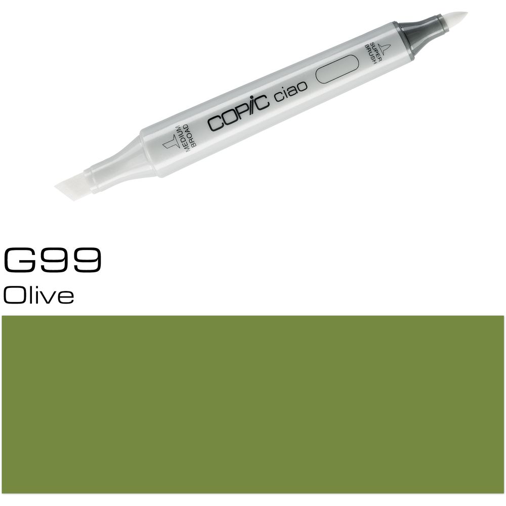 Copic Ciao Refillable Marker - G99 Olive