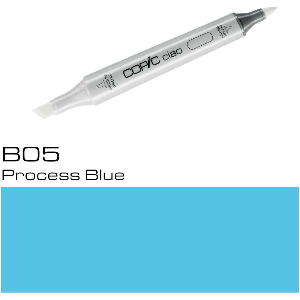 Copic Ciao Refillable Marker - B05 Process Blue