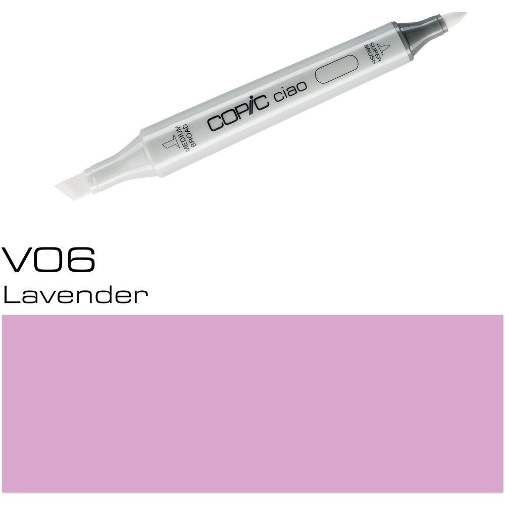 Copic Ciao Refillable Marker - V06 Lavender