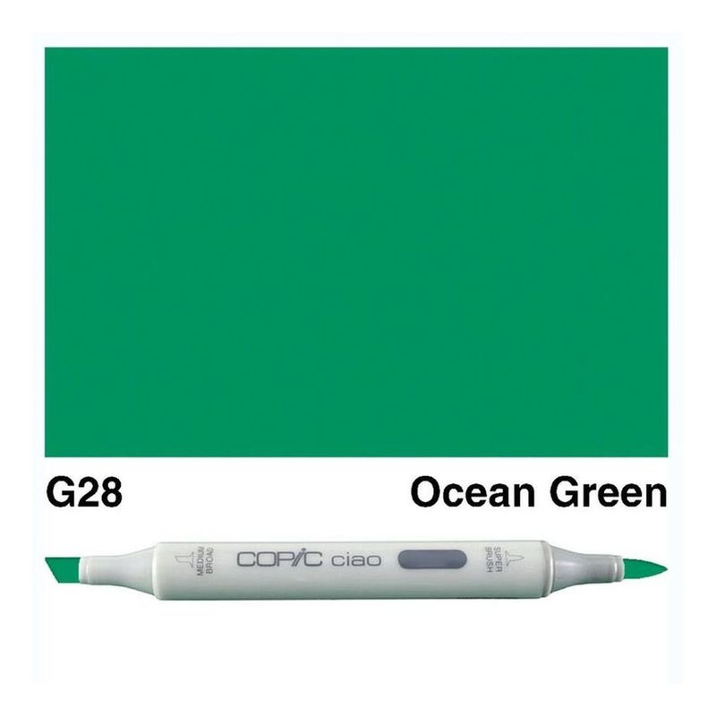 Copic Ciao Refillable Marker - G28 Ocean Green