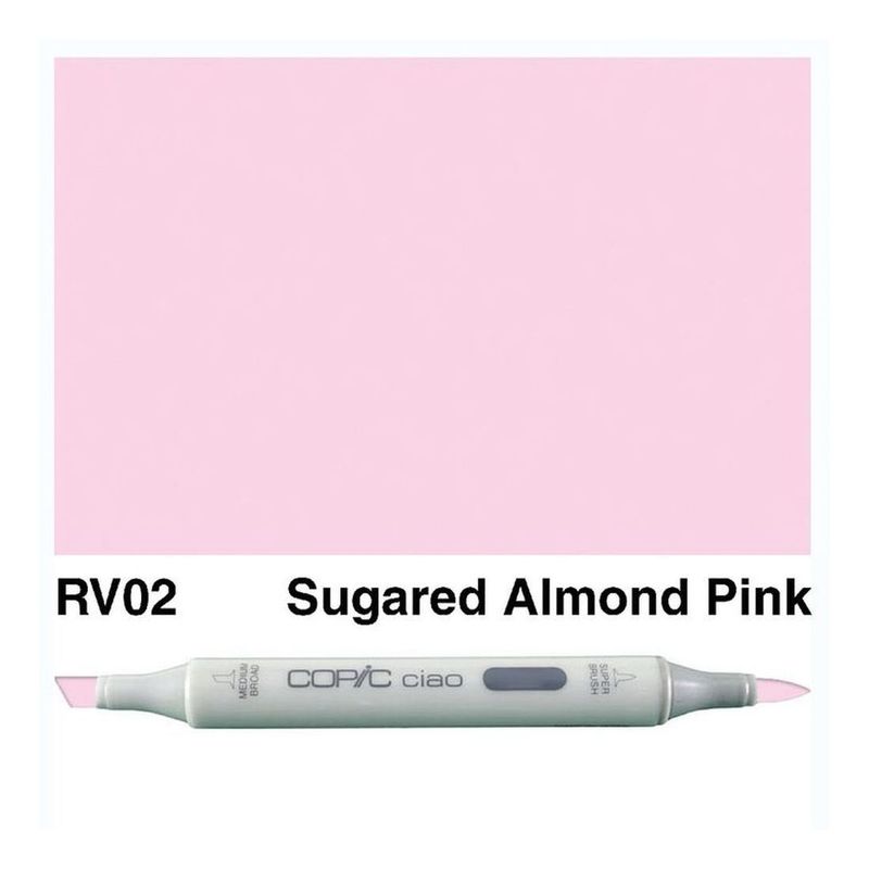 Copic Ciao Refillable Marker - RV02 Sugared Almond Pink
