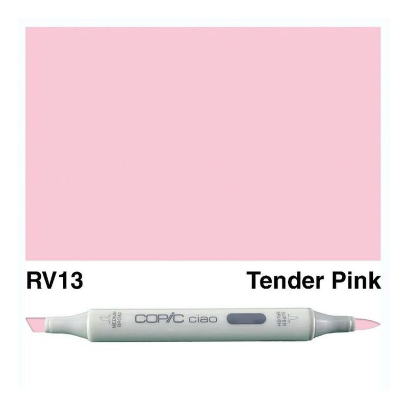 Copic Ciao Refillable Marker - RV13 Tender Pink