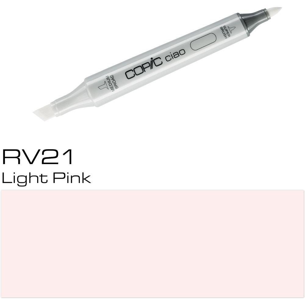 Copic Ciao Refillable Marker - RV21 Light Pink