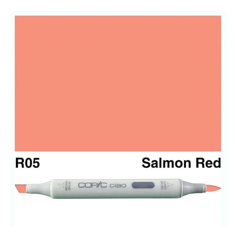 Copic Ciao Refillable Marker - R05 Salmon Red