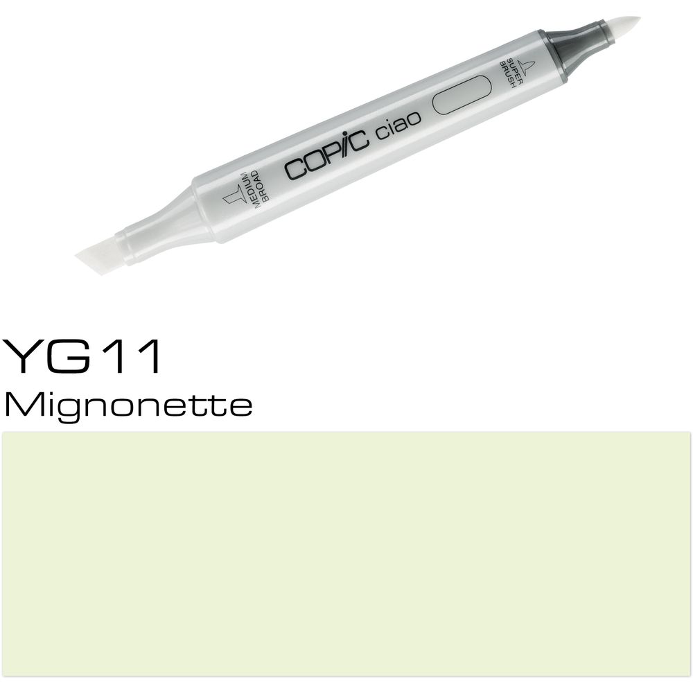 Copic Ciao Refillable Marker - YG11 Mignonette