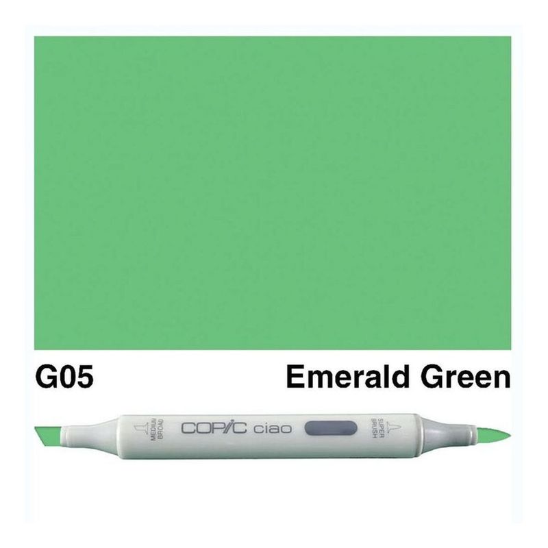 Copic Ciao Refillable Marker - G05 Emerald Green