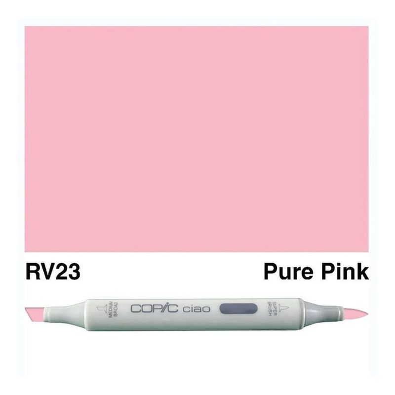 Copic Ciao Refillable Marker - RV23 Pure Pink