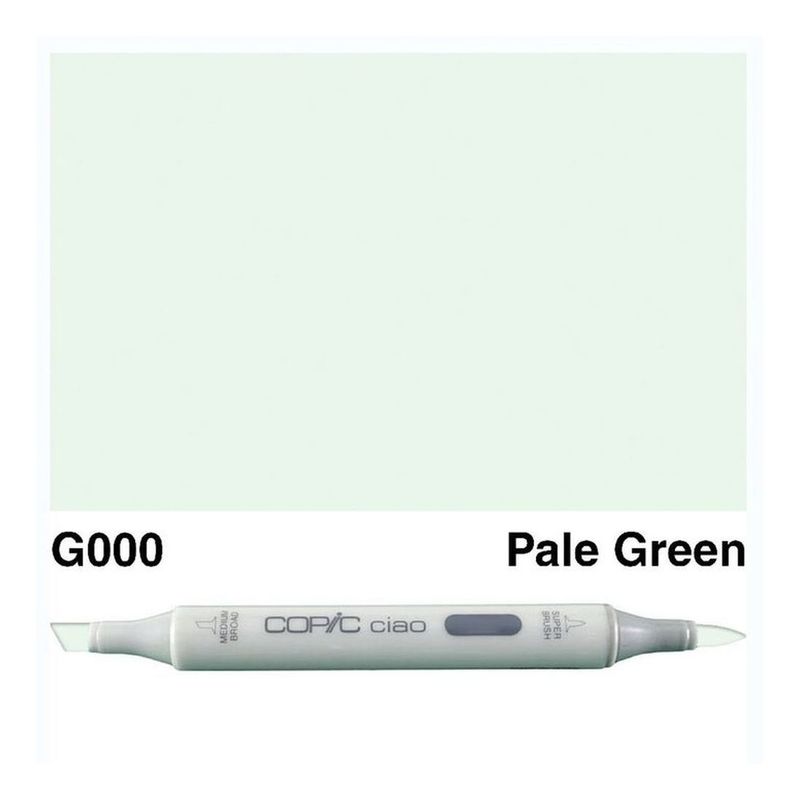 Copic Ciao Refillable Marker - G000 Pale Green