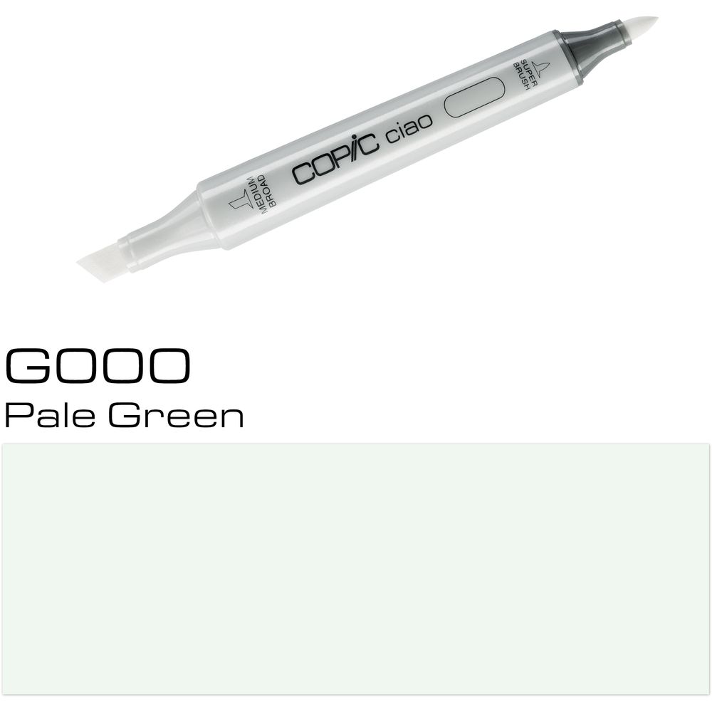 Copic Ciao Refillable Marker - G000 Pale Green