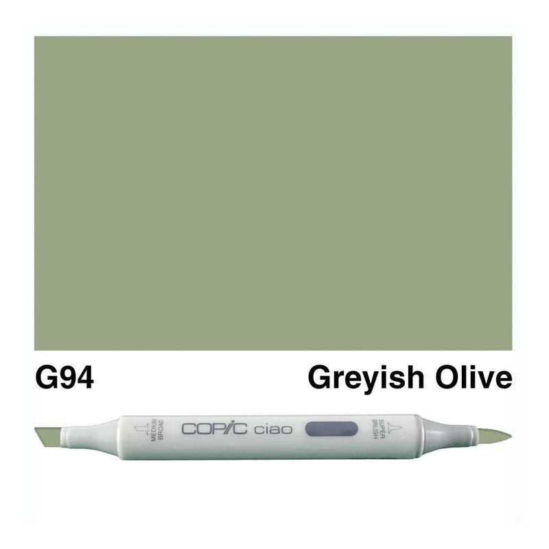 Copic Ciao Refillable Marker - G94 Grayish Olive