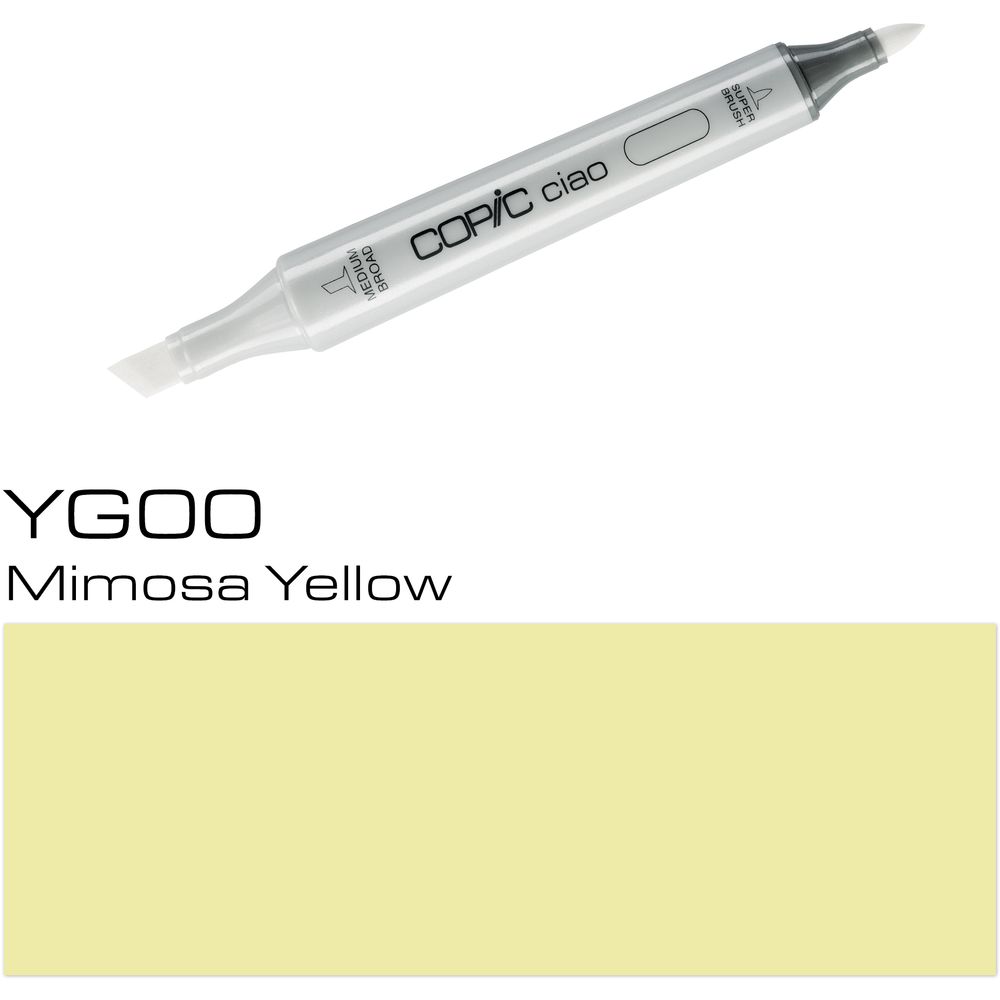 Copic Ciao Refillable Marker - YG00 Mimosa Yellow