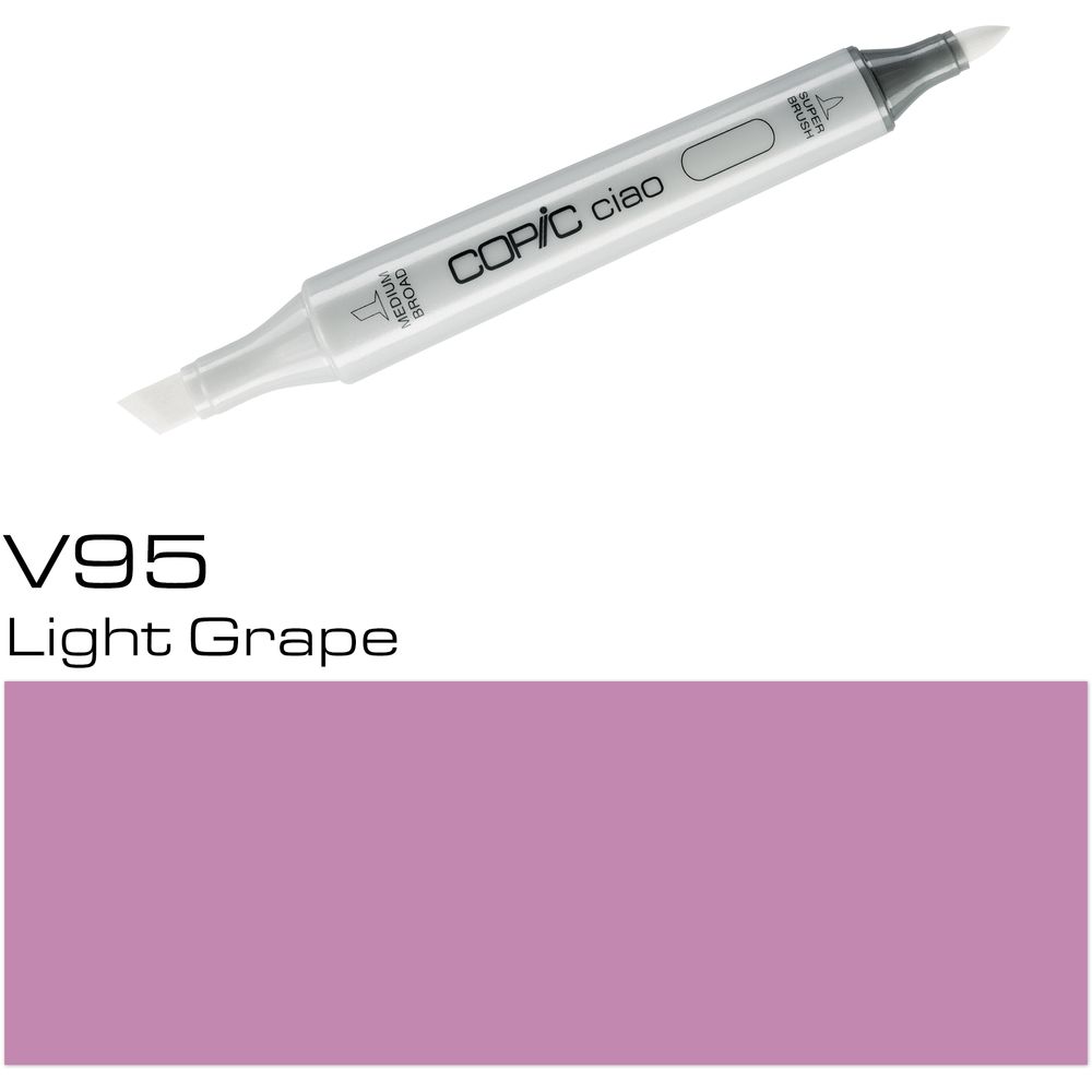 Copic Ciao Refillable Marker - V95 Light Grape