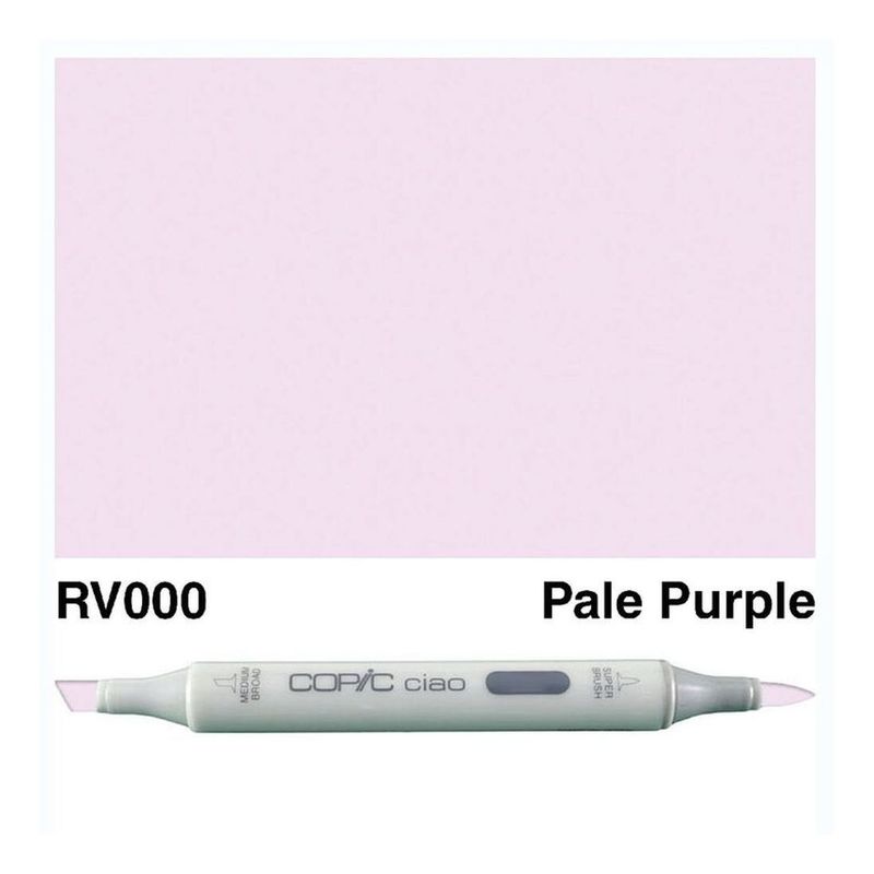 Copic Ciao Refillable Marker - RV000 Pale Purple