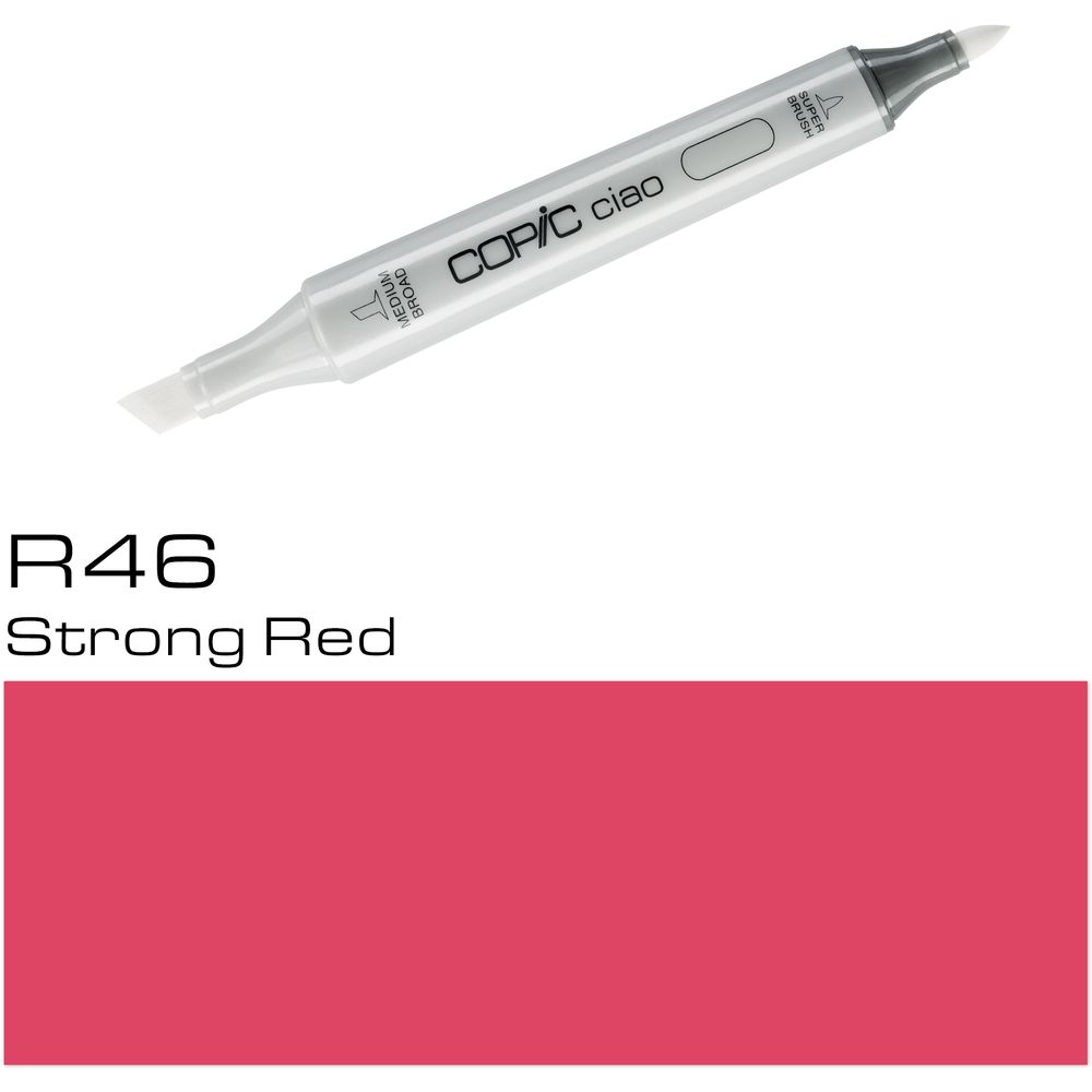 Copic Ciao Refillable Marker - R46 Strong Red