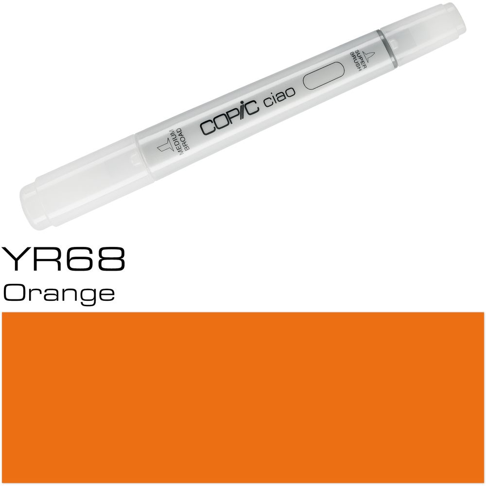 Copic Ciao Refillable Marker - YR68 Orange