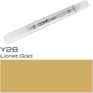 Copic Ciao Refillable Marker - Y28 Lionet Gold