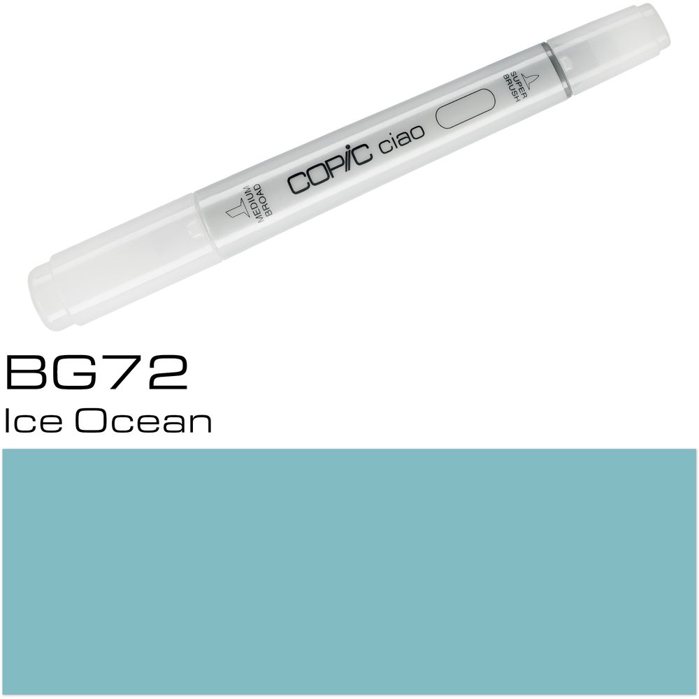 Copic Ciao Refillable Marker - BG72 Ice Ocean