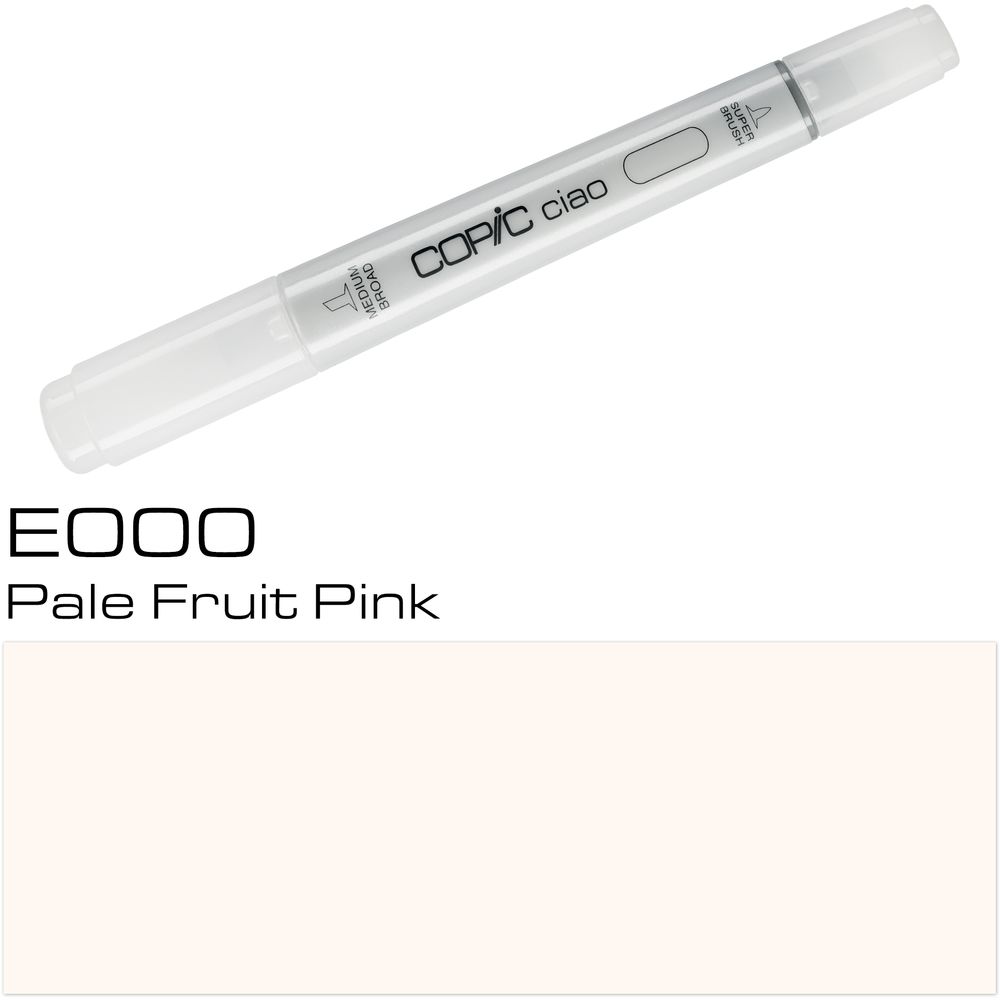Copic Ciao Refillable Marker - E000 Pale Fruit Pink