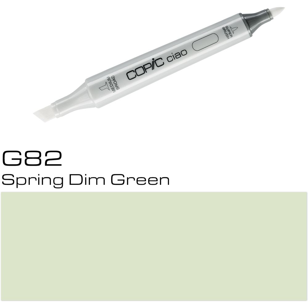 Copic Ciao Refillable Marker - G82 Spring Dim Green
