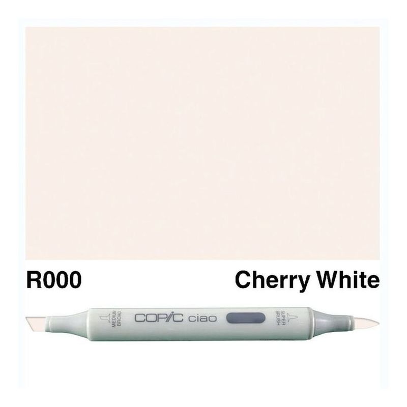 Copic Ciao Refillable Marker - R000 Cherry White