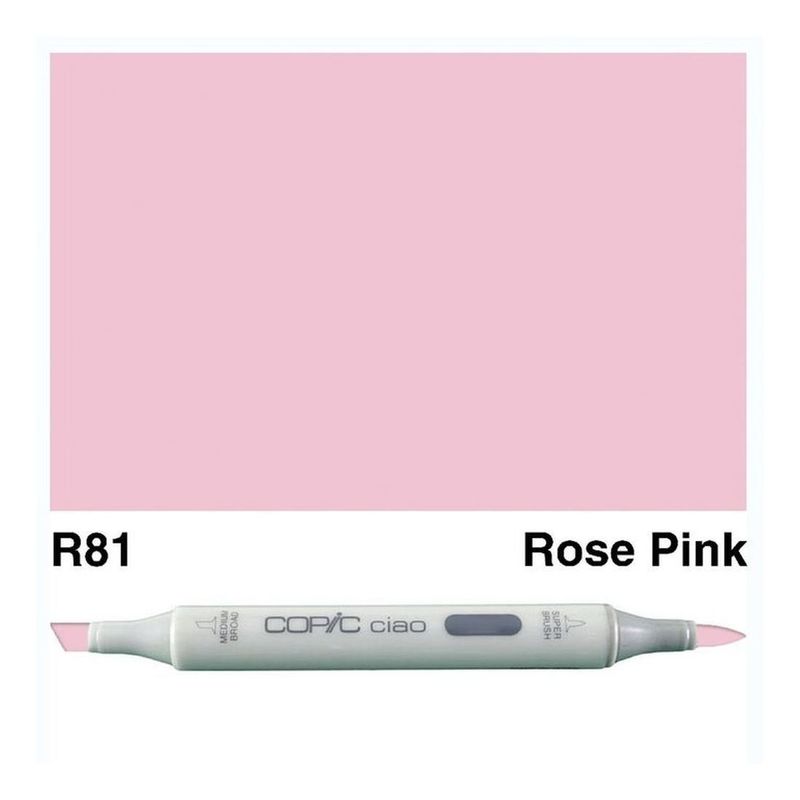 Copic Ciao Refillable Marker - R81 Rose Pink
