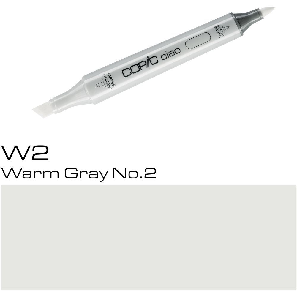 Copic Ciao Refillable Marker - W2 Warm Gray No.2