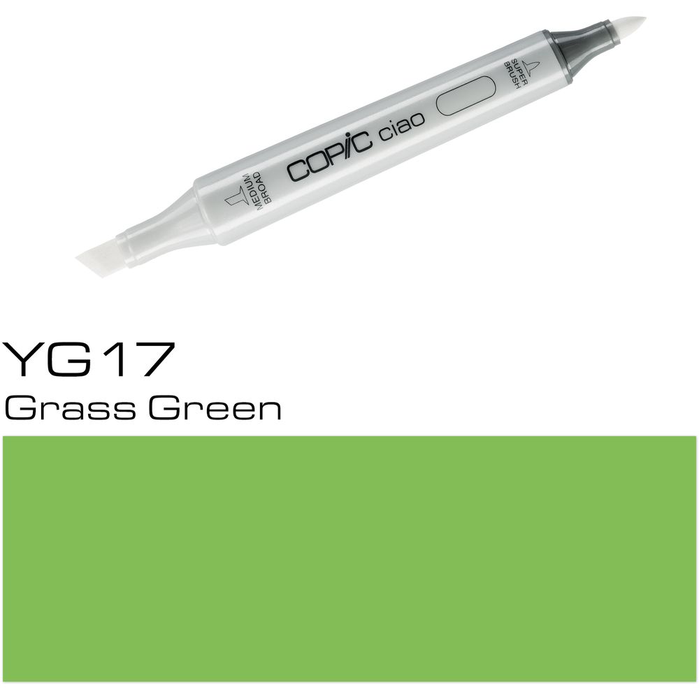 Copic Ciao Refillable Marker - YG17 Grass Green