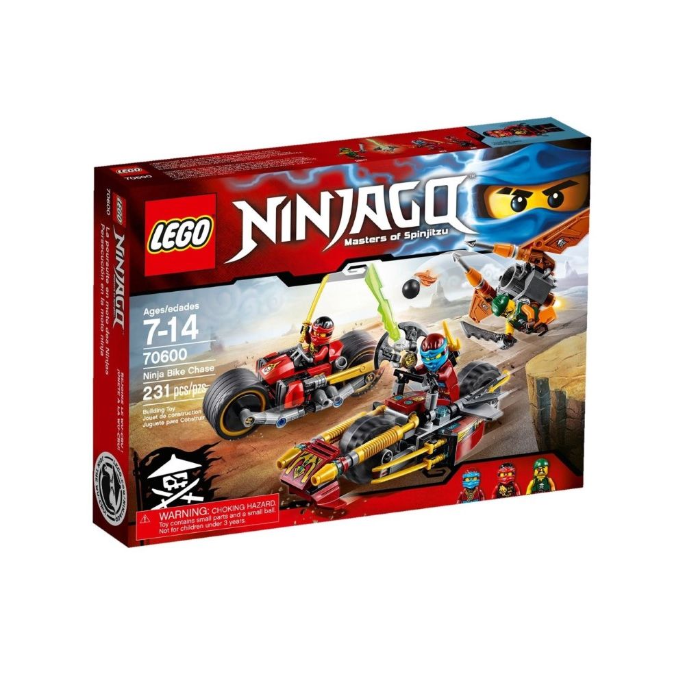LEGO Ninjago Ninja Bike Chase V29 70600