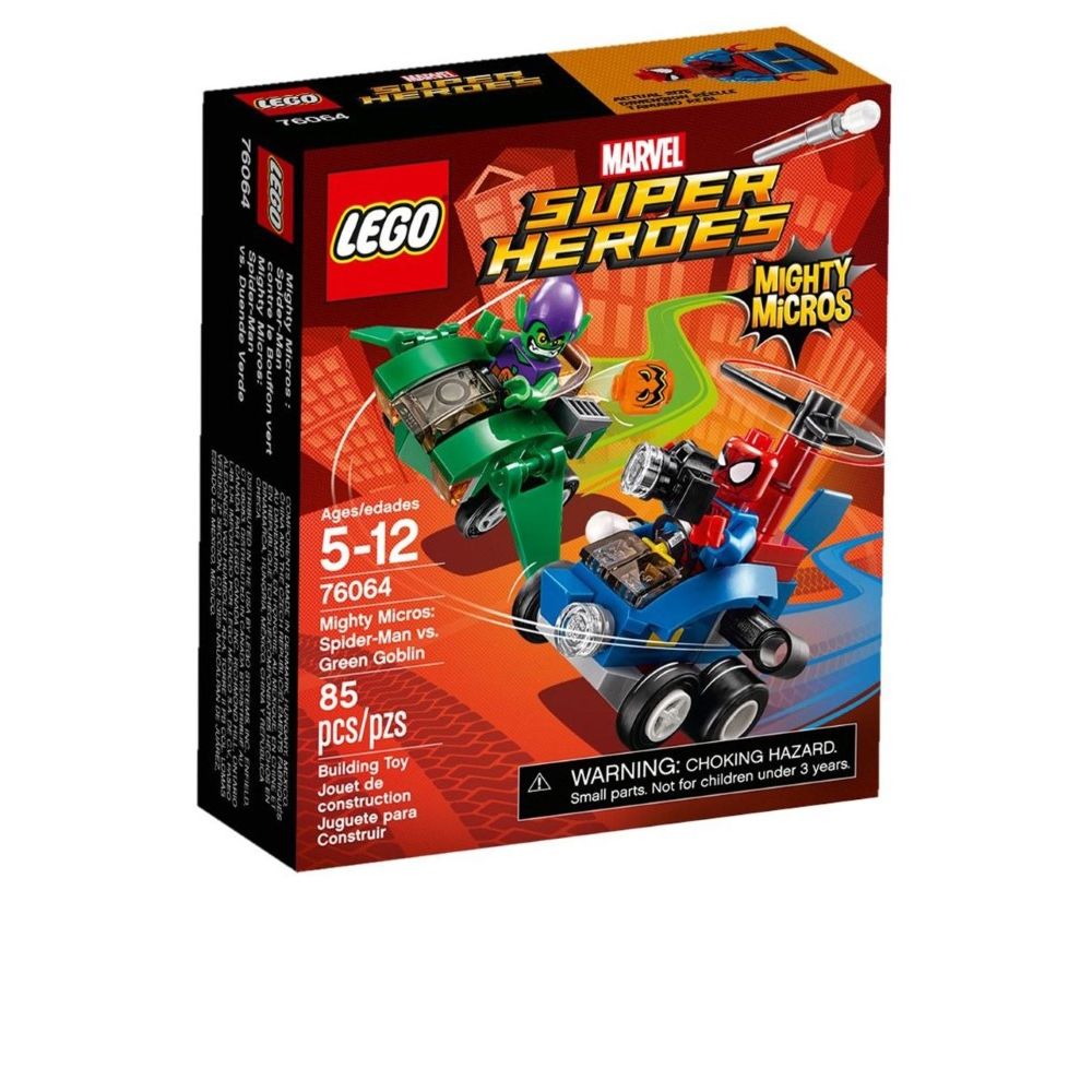 LEGO Super Heroes Mighty Micros Spider-Man Vs V29 76064