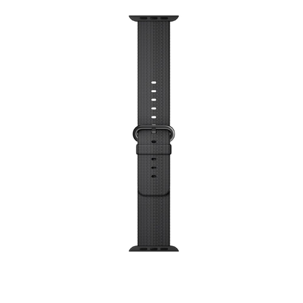 Apple Black Nylon Band Apple Watch 42mm (Compatible with Apple Watch 42/44/45mm)