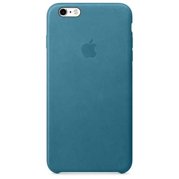 Apple Leather Case Marine Blue iPhone 6/6S Plus