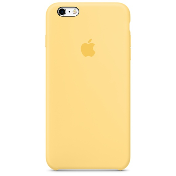 Apple Silicone Case Yellow iPhone 6/6S Plus