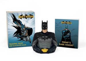 Batman Talking Bust and Illustrated Book | Various Authors