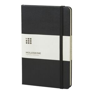 Moleskine Hard Cover Medium Ruled Notebook Black
