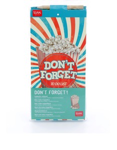 Legami Don't Forget Magnetic Note Pad Pop Corn