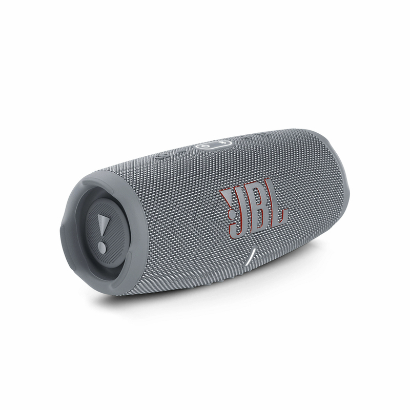 JBL Charge 5 Grey Portable Waterproof Speaker with Power Bank